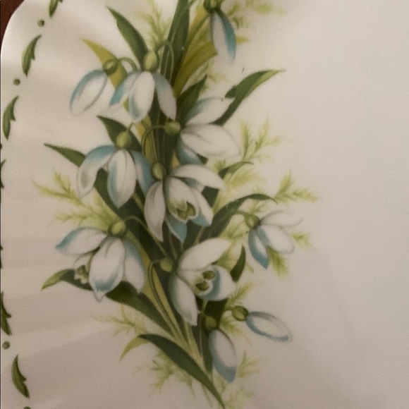 “January” Royal Albert Plate ❄️ - Picture 5 of 6